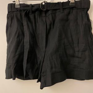 Black Bavarian shorts